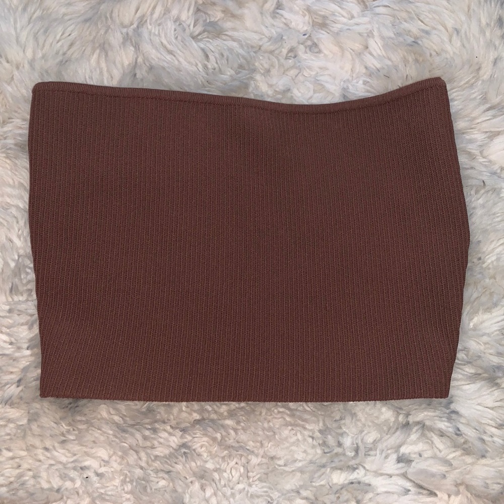 Brown Tube Top